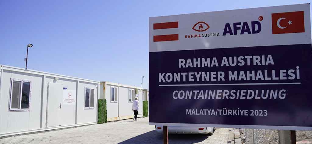  Rahma Austria Konteyner Mahallesinin Açılışı Malatya’da Gerçekleşti